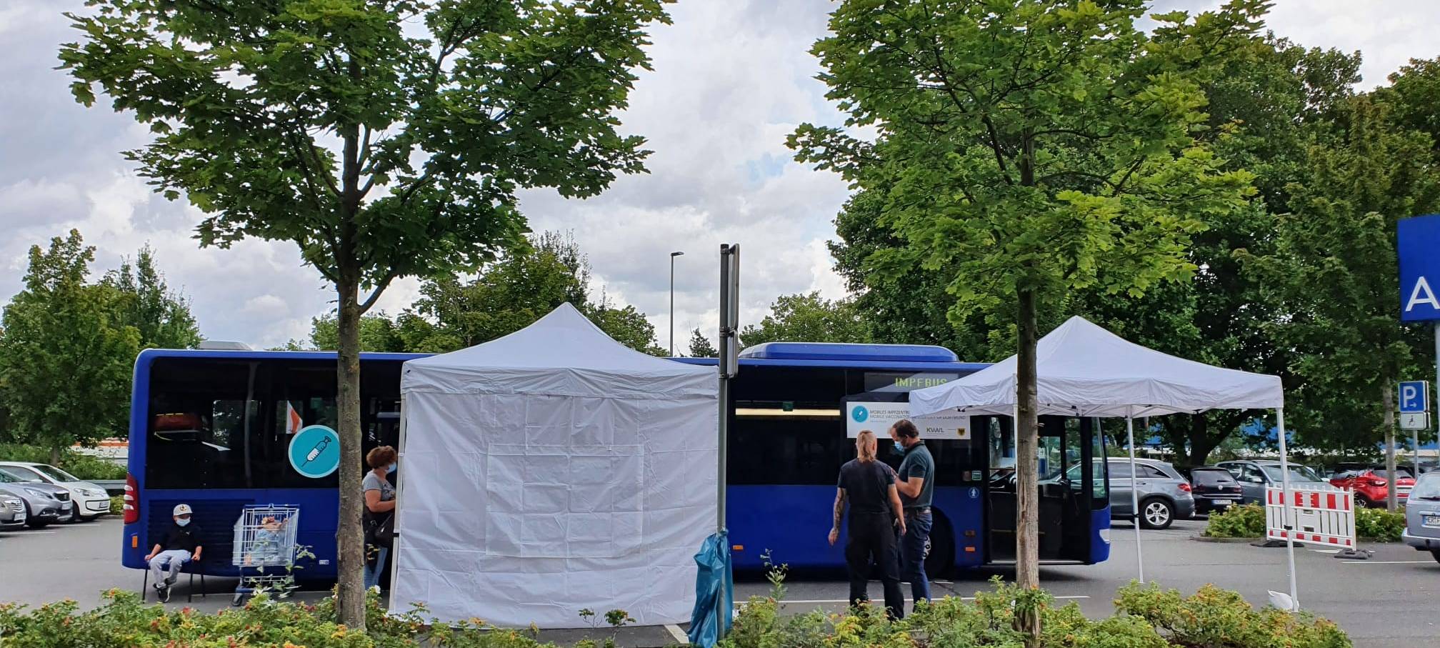 Große Nachfrage bei Impfbus-Aktion in Dortmund