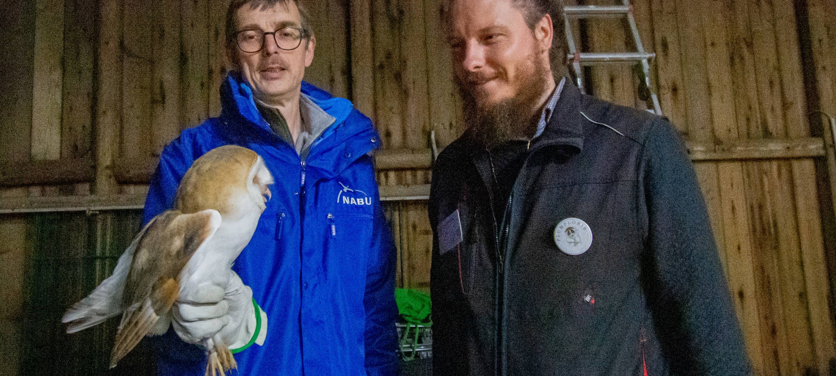 Tier der Woche: Schleiereule aus dem Dortmunder Zoo