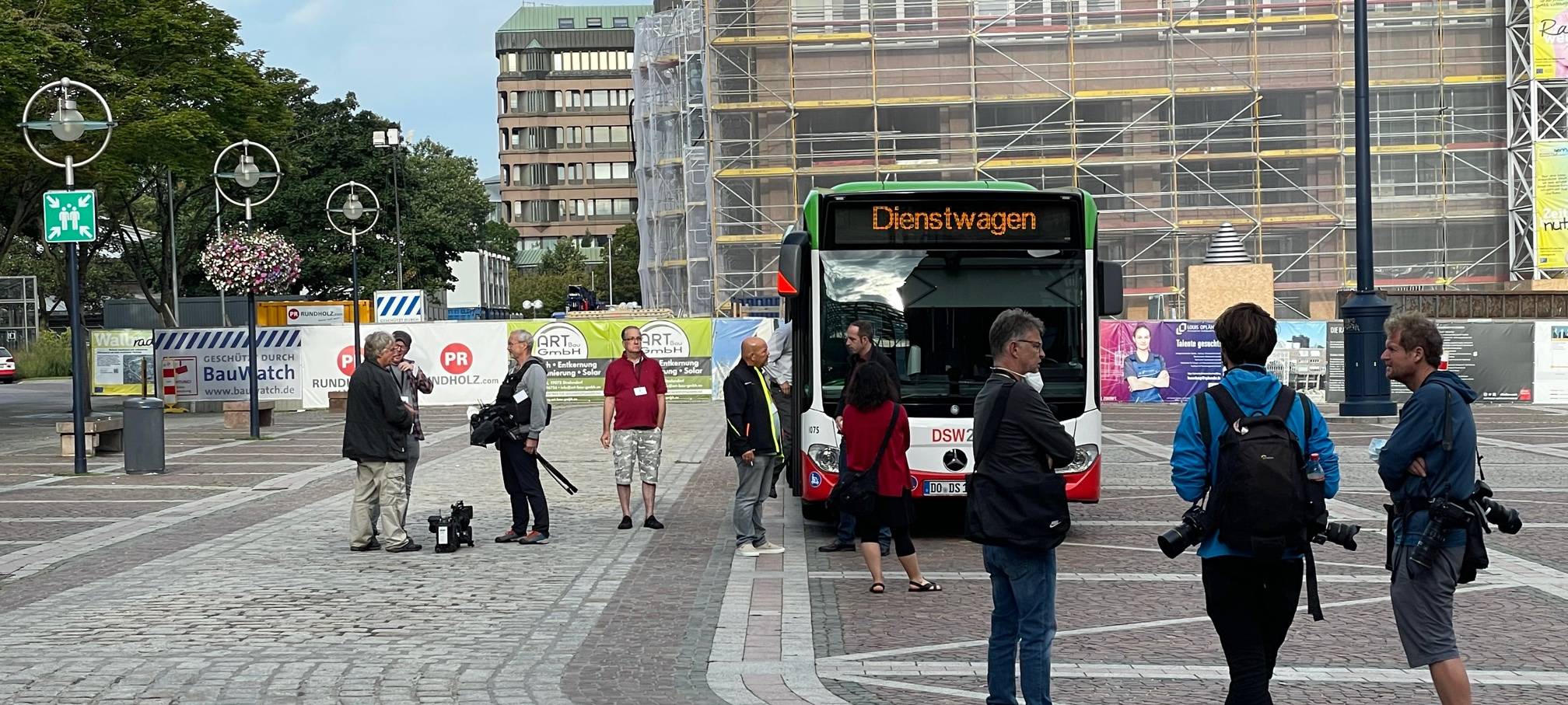 Bombe am Schwanenwall gesprengt: Der Einsatz zum Nachlesen