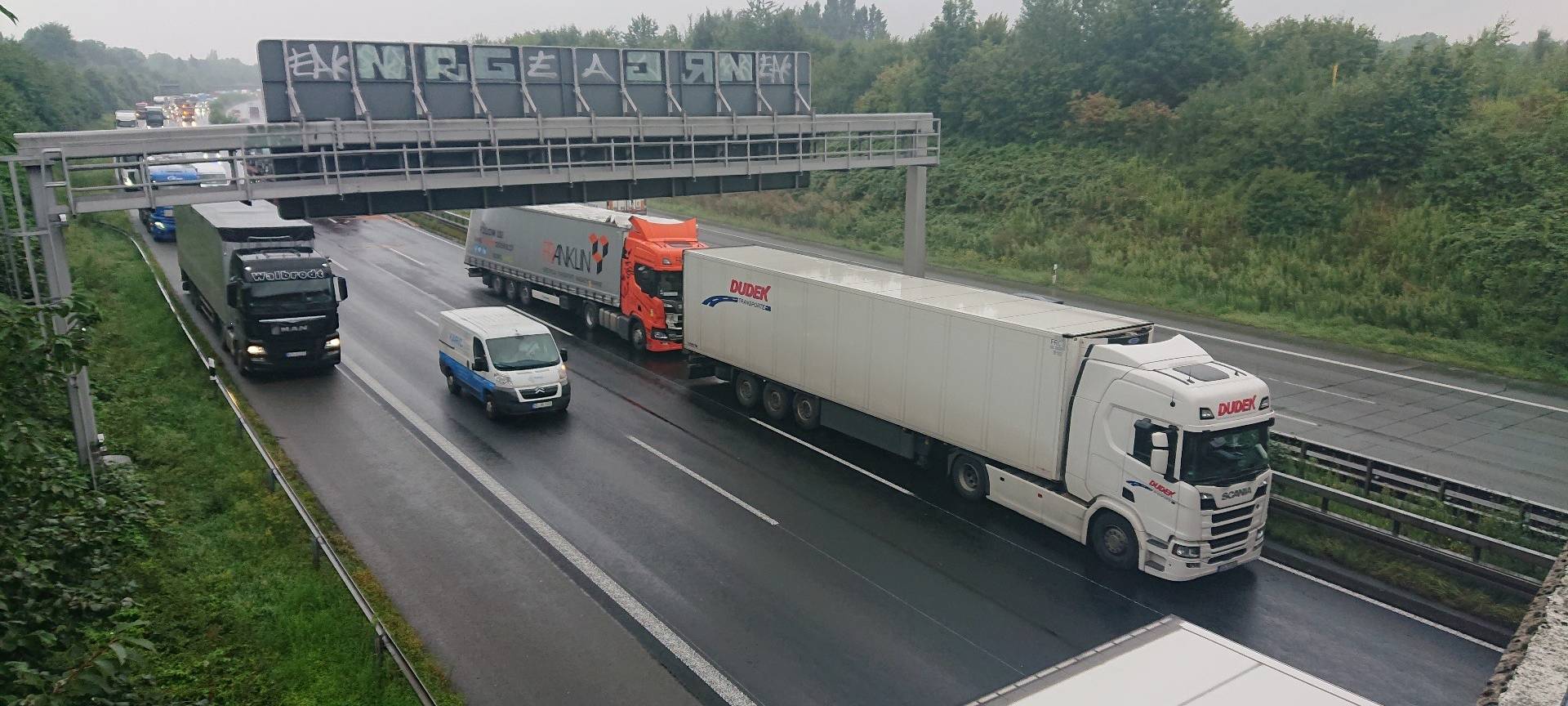 Dortmund: LKW-Unfall auf A2