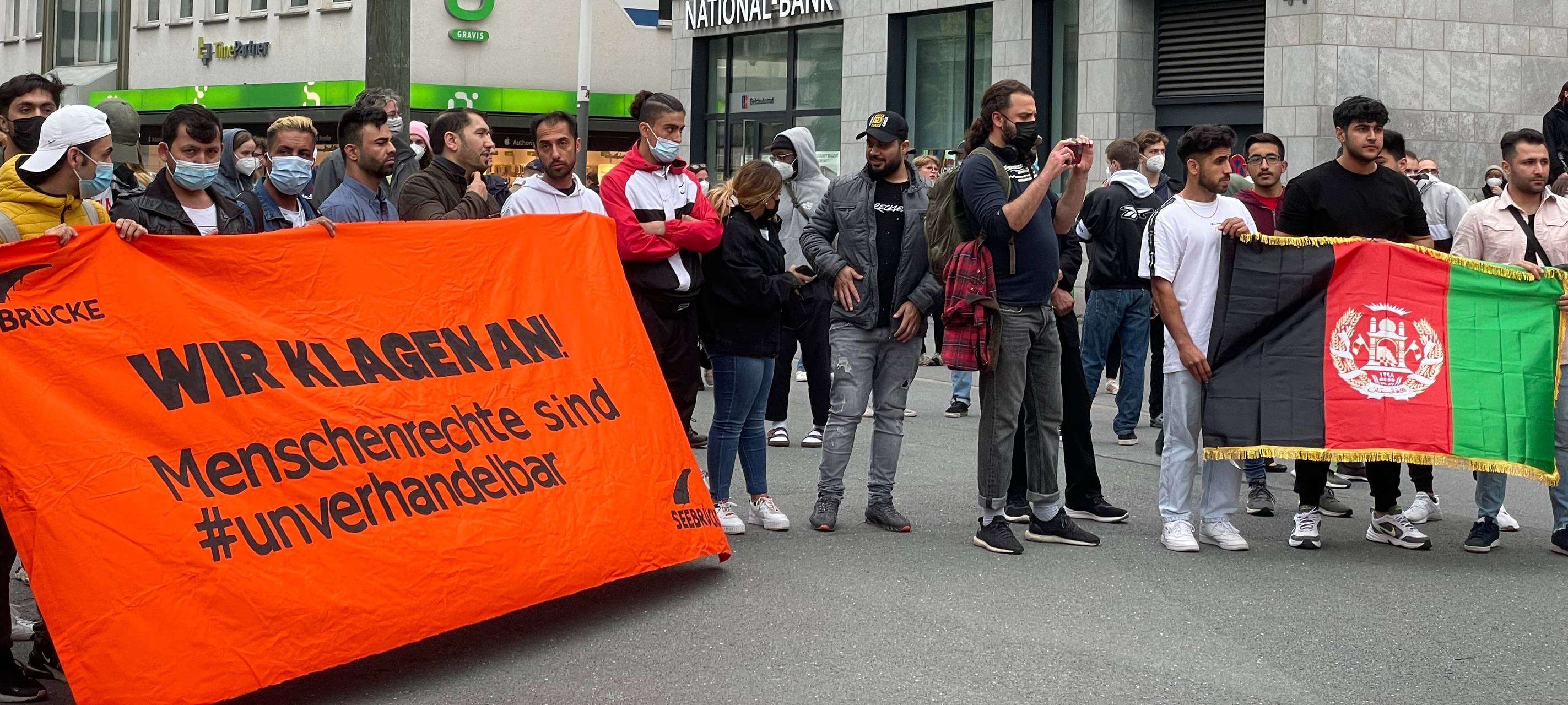 Demo gegen Taliban in Dortmund