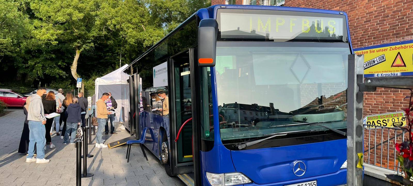 Dortmund: Impfbus in Dortmund unterwegs