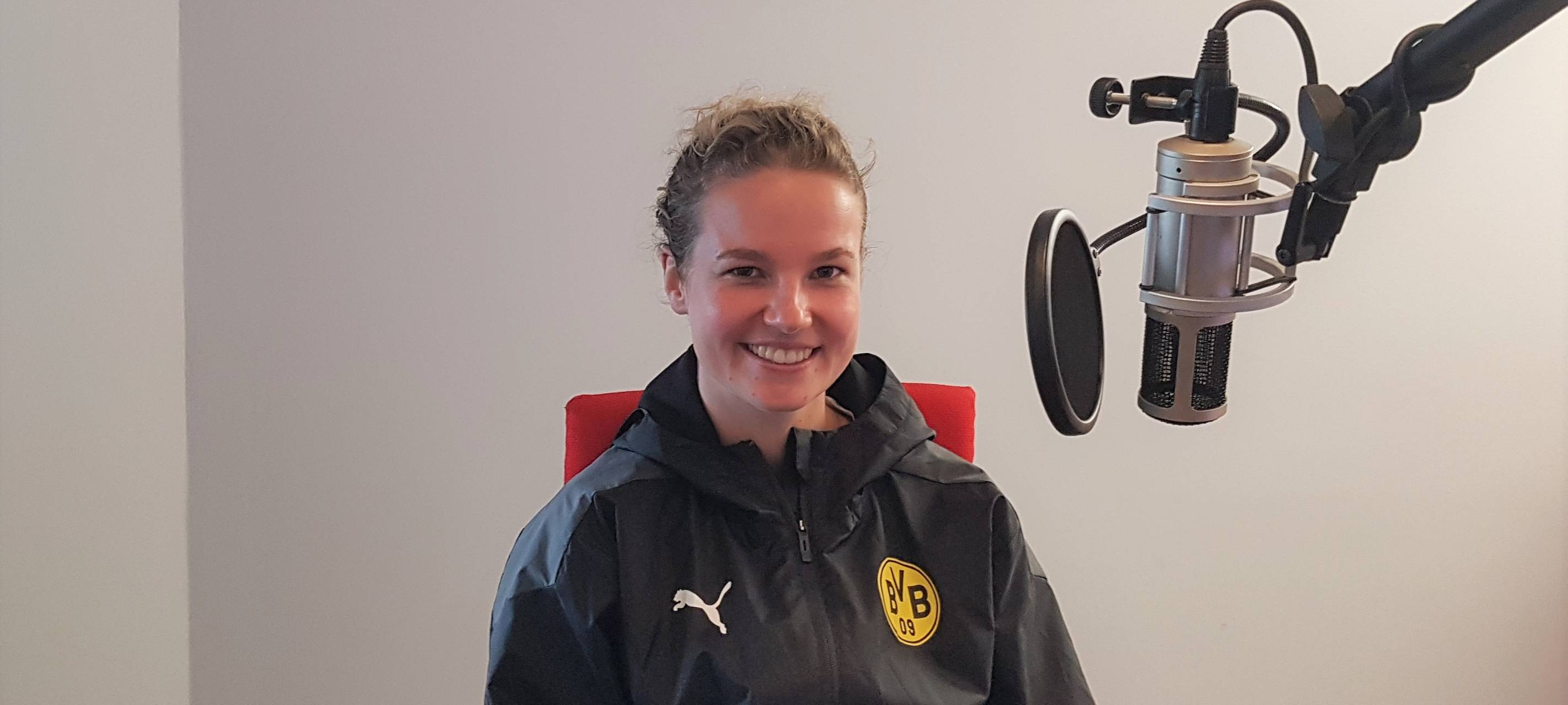 BVB-Handballerin Amelie Berger zum Supercup