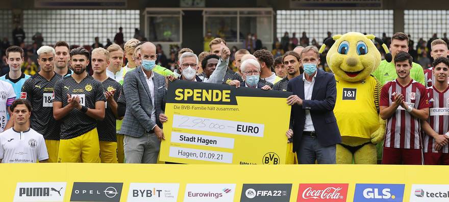 BVB: 295.000 Euro für Hochwasser-Opfer