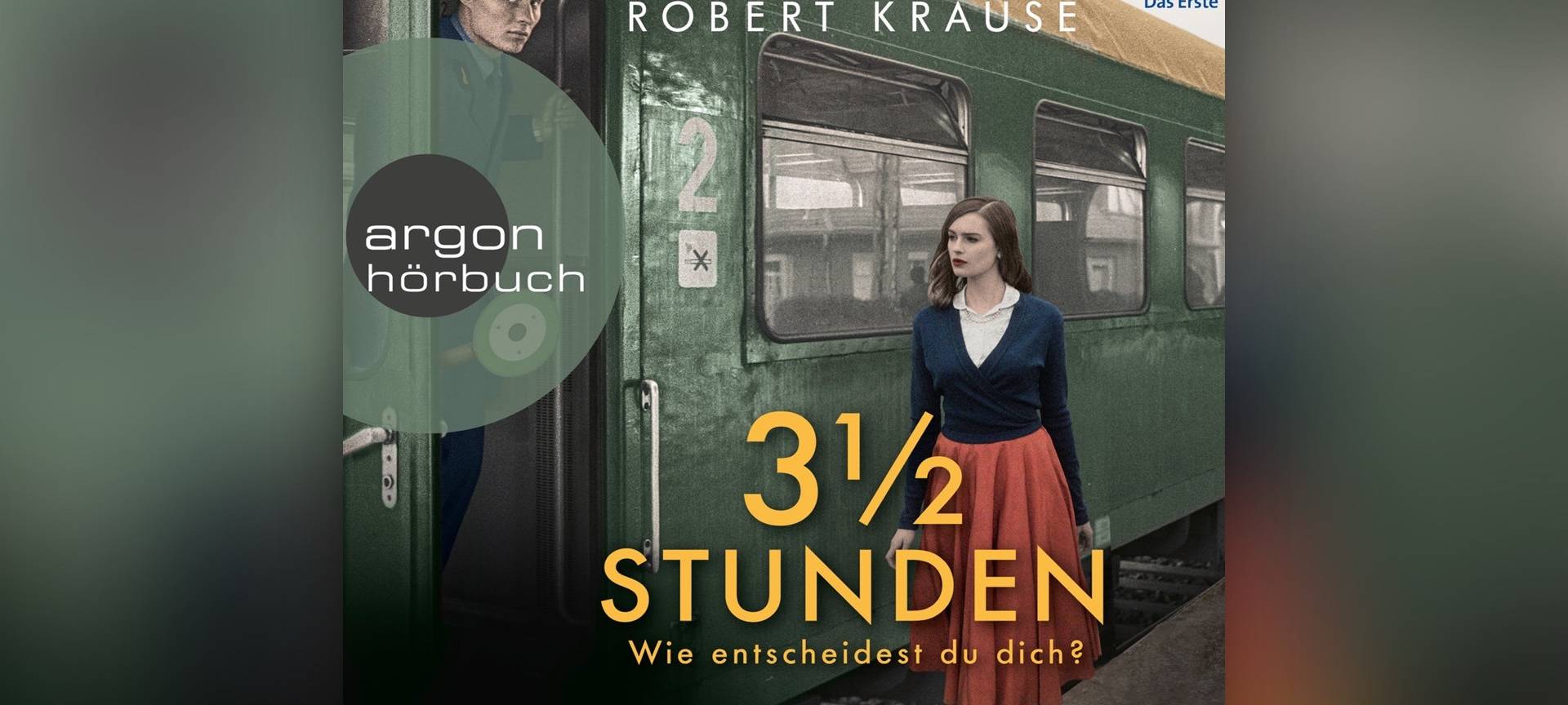 Buchcover "Dreieinhalb Stunden" von Robert Krause