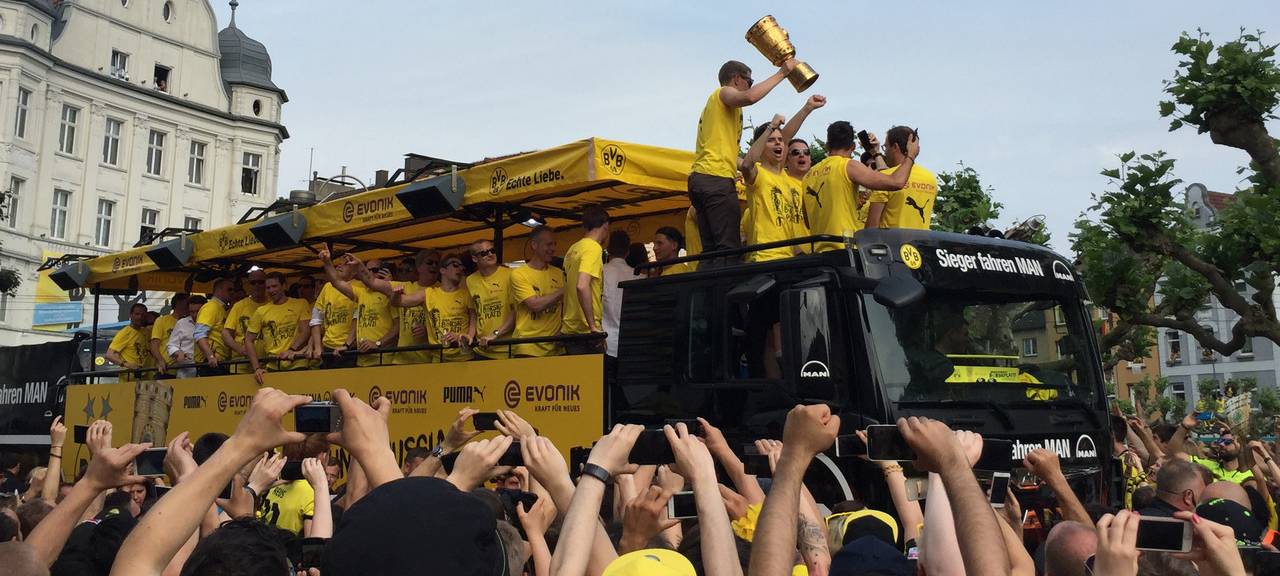 BVB: Meisterkorso am Sonntag, aber kein Public Viewing