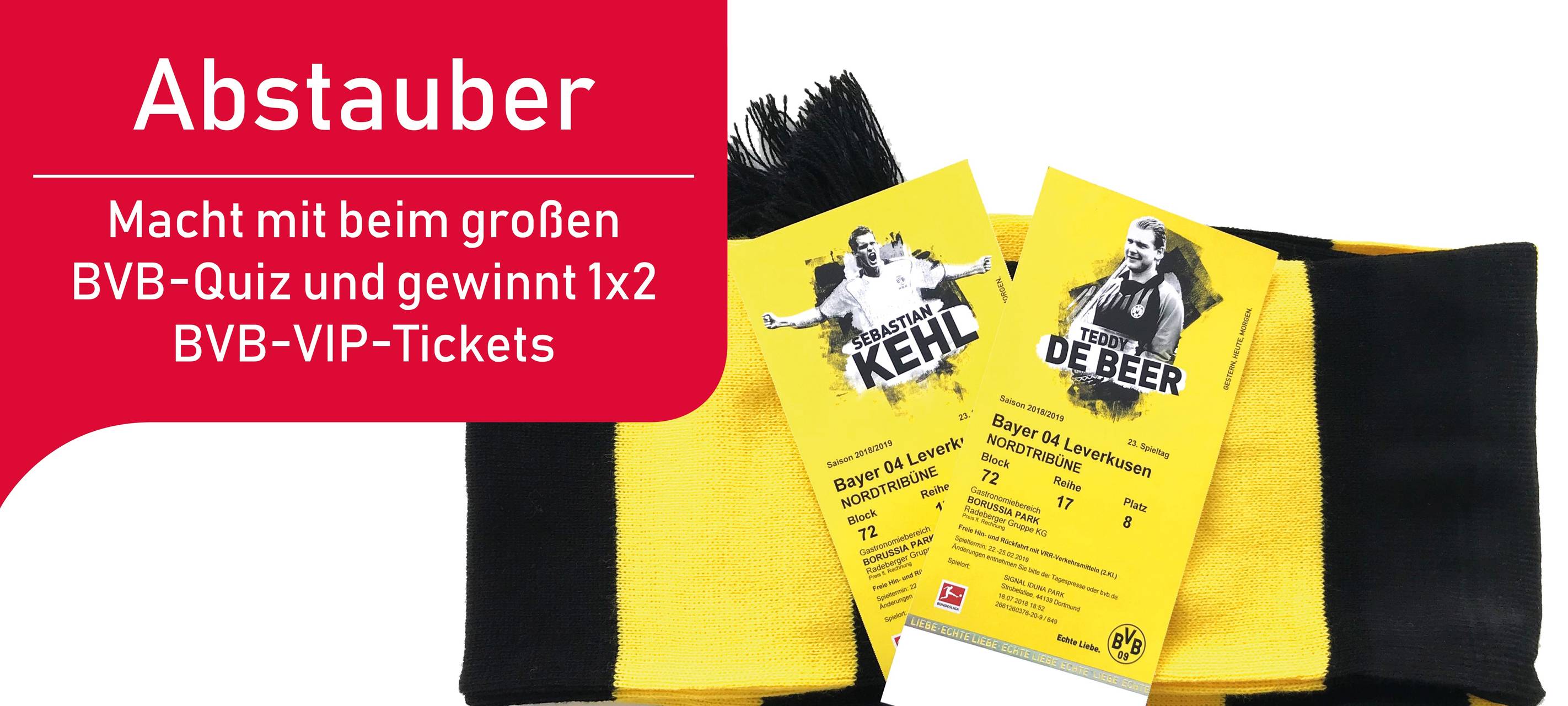 Mit BVB-Ticket kostenlos zum Signal-Iduna-Park aus ganz NRW