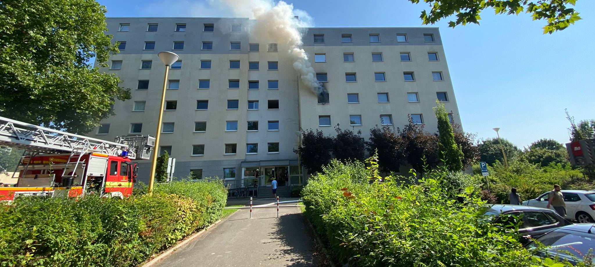 Dortmund: Brand in Studentenwohnheim gelöscht