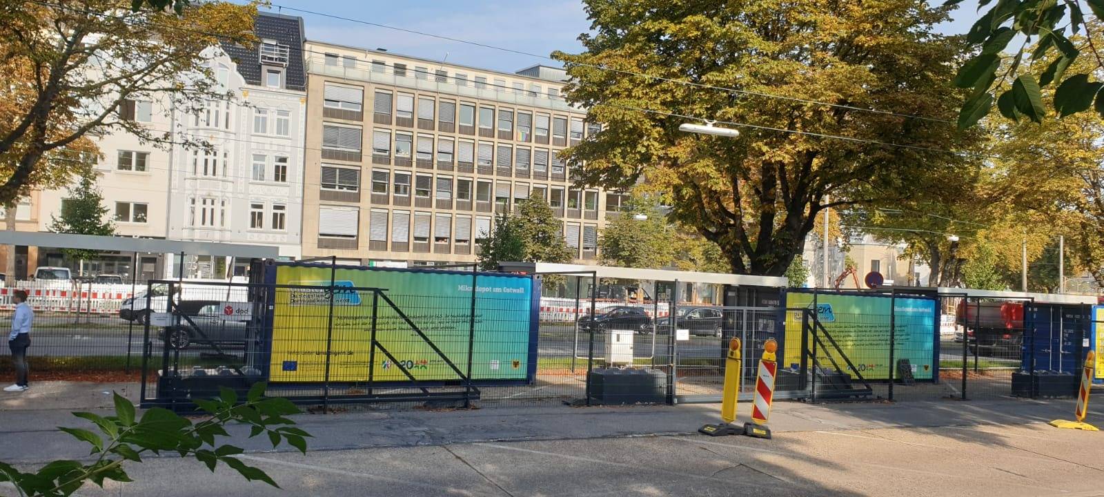 Emissionsfreie Paketzustellung in der Dortmunder Innenstadt