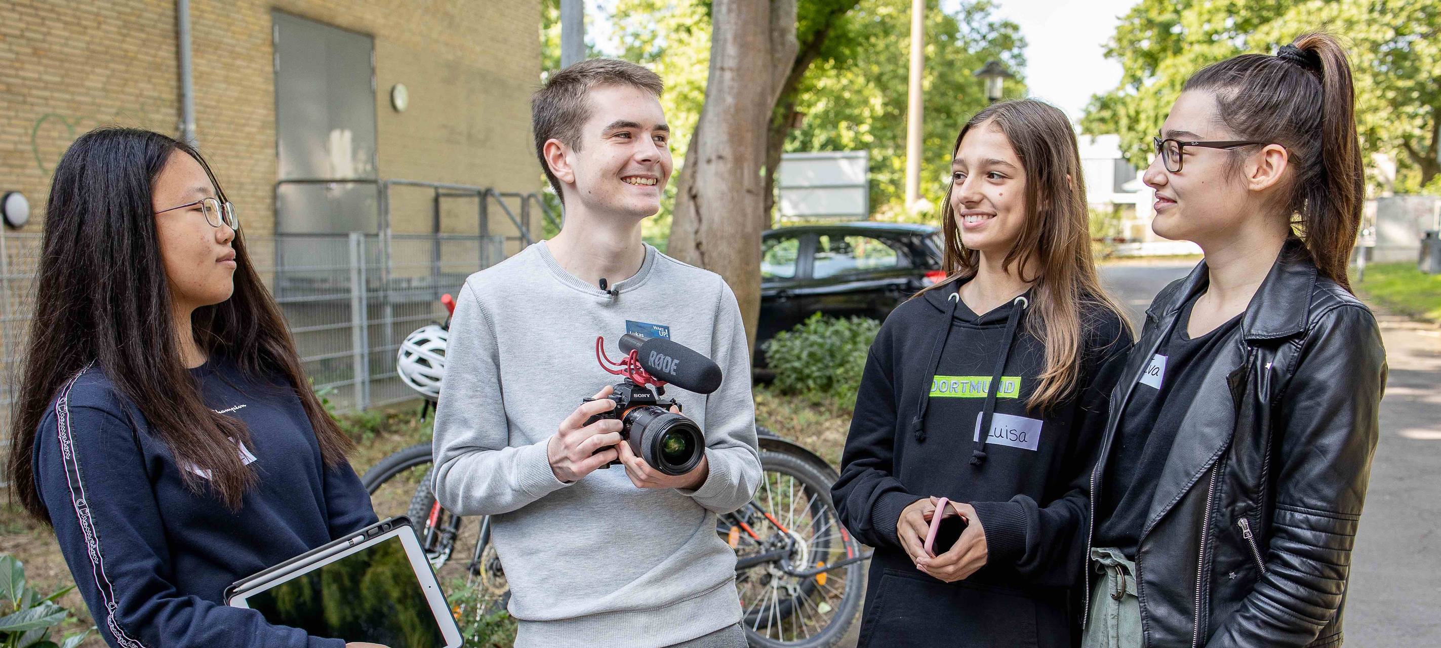 Dortmunder Jugendliche drehen Videos gegen Cybermobbing