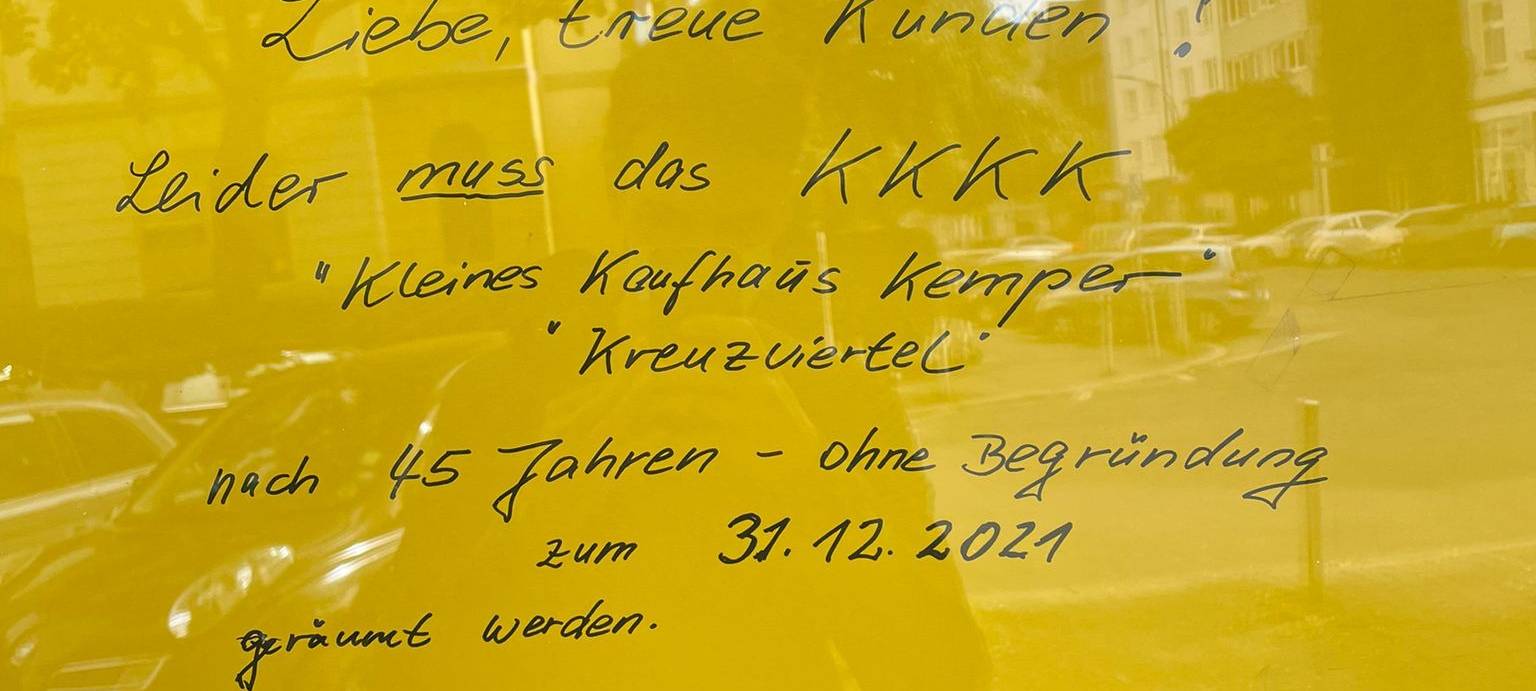 Dortmund: Kaufhaus Kemper im Kreuzviertel muss schließen