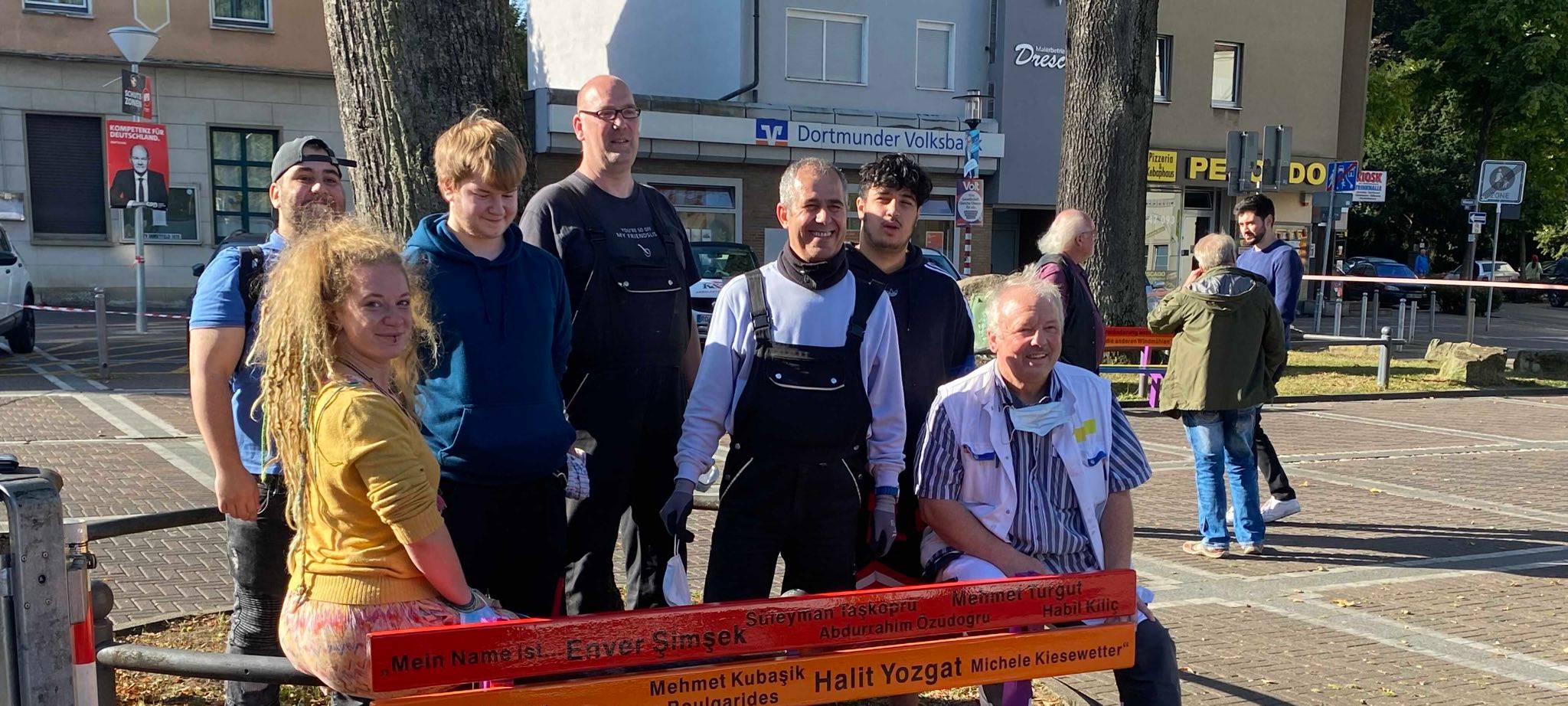 Dortmund-Dorstfeld: Neue Sitzbänke als Zeichen gegen Rechts