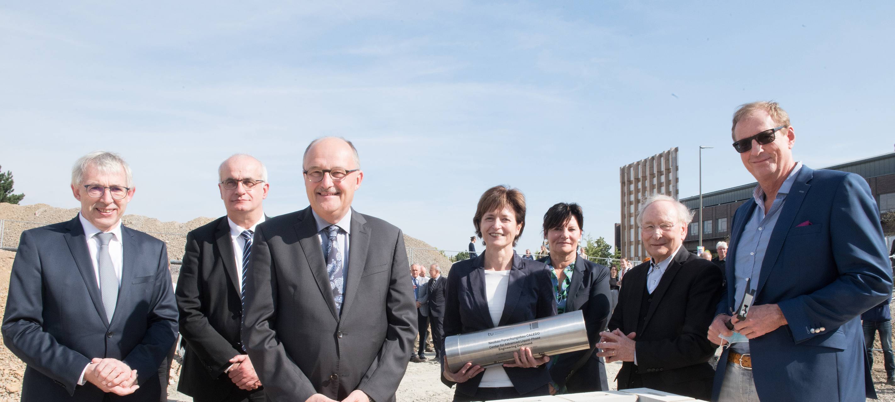 Grundsteinlegung an der TU Dortmund
