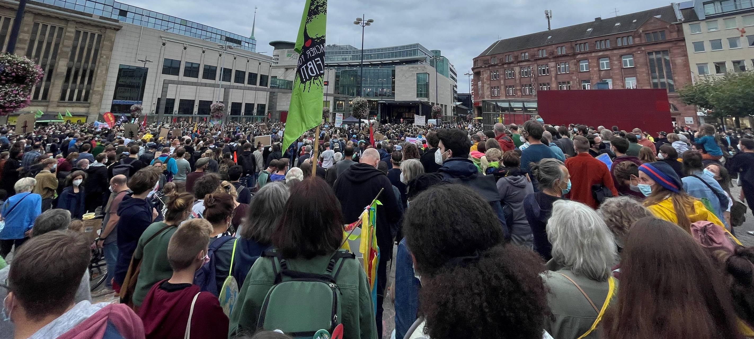 Klimastreik: Demozüge in Dortmund unterwegs