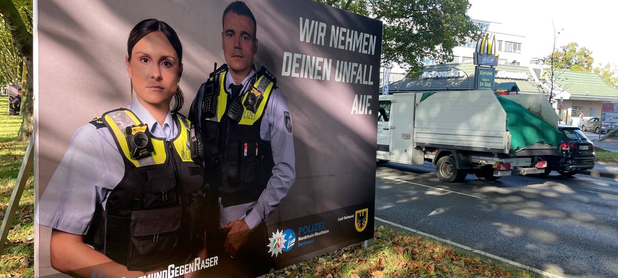 Polizei Dortmund startet neue Kampagne gegen Raser