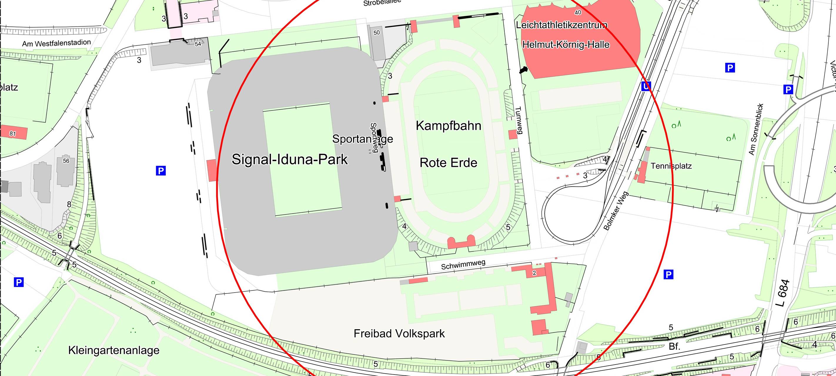 Dortmund: Blindgänger im Signal-Iduna-Park entschärft