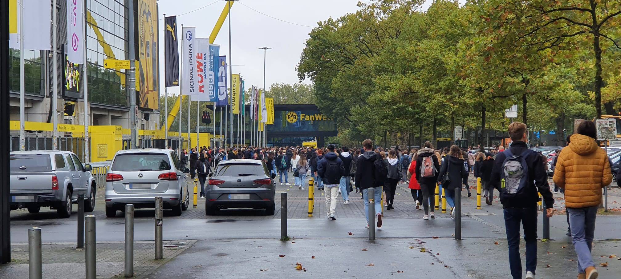 Erstsemesterbegrüßung im Dortmunder Stadion