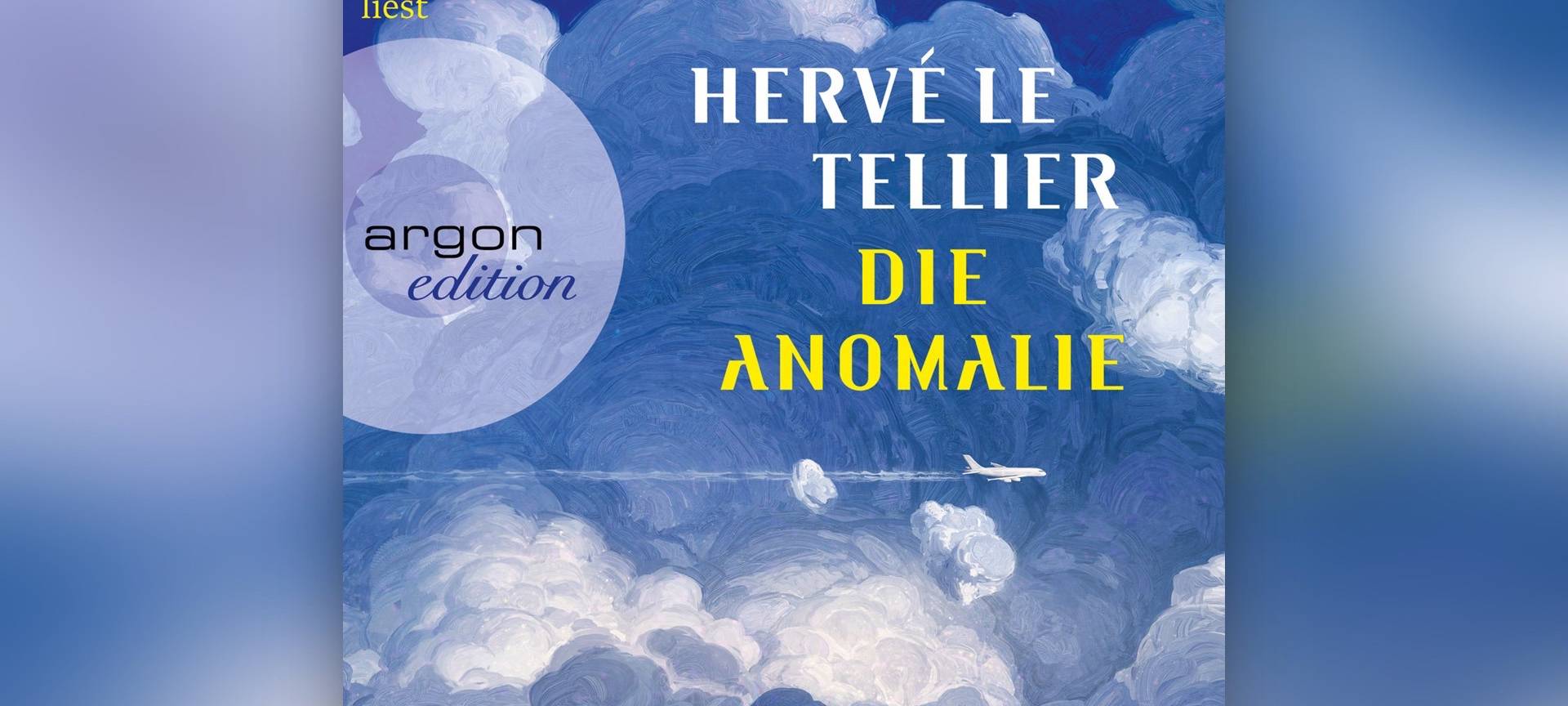 Buchcover "Die Anomalie" von Hervé le Tellier