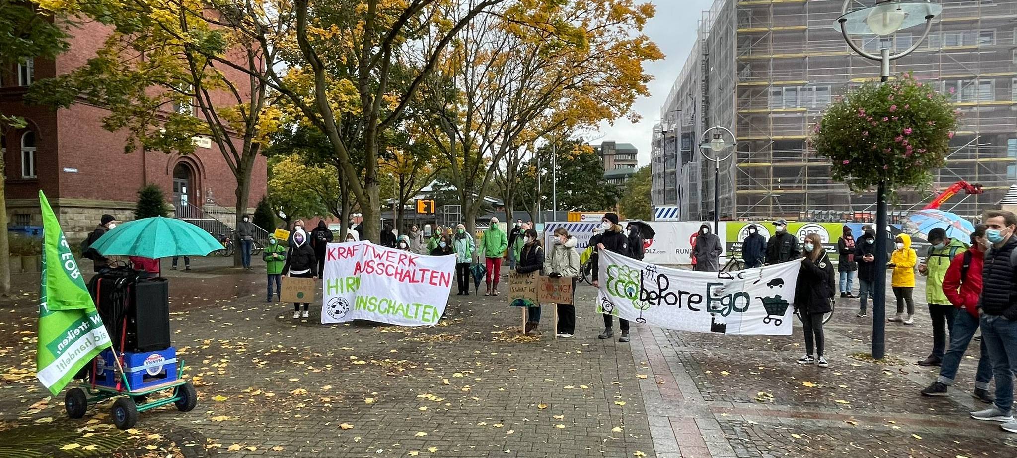 Dortmund: Fridays for Future-Demo auf dem Friedensplatz