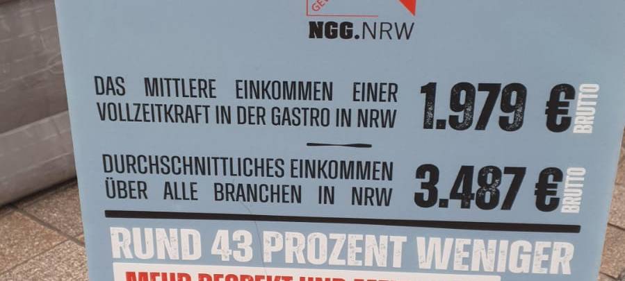 Dortmund: Personalmangel im Hotel- und Gaststättengewerbe