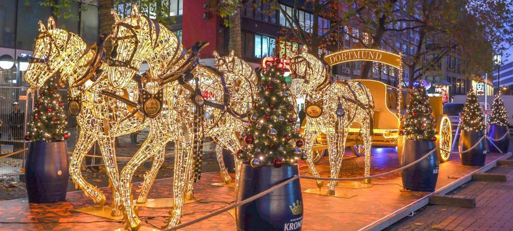 "Pomp im Pott"auf dem Weihnachtsmarkt