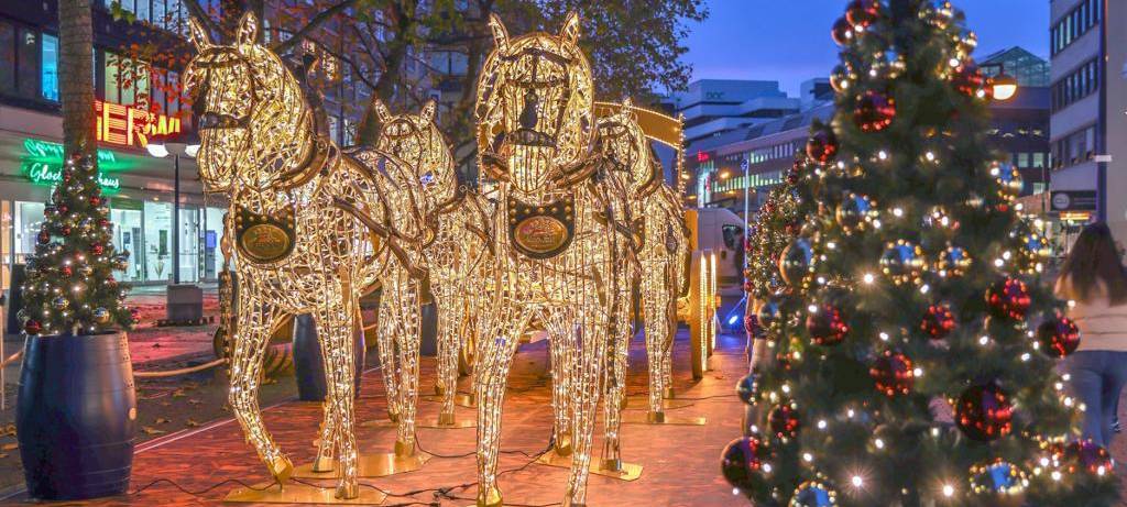 "Pomp im Pott"auf dem Weihnachtsmarkt