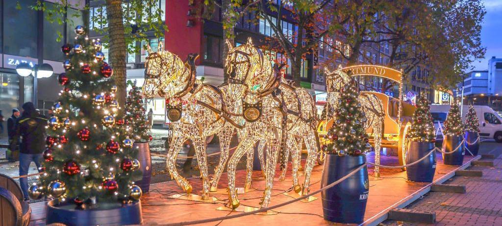 "Pomp im Pott"auf dem Weihnachtsmarkt