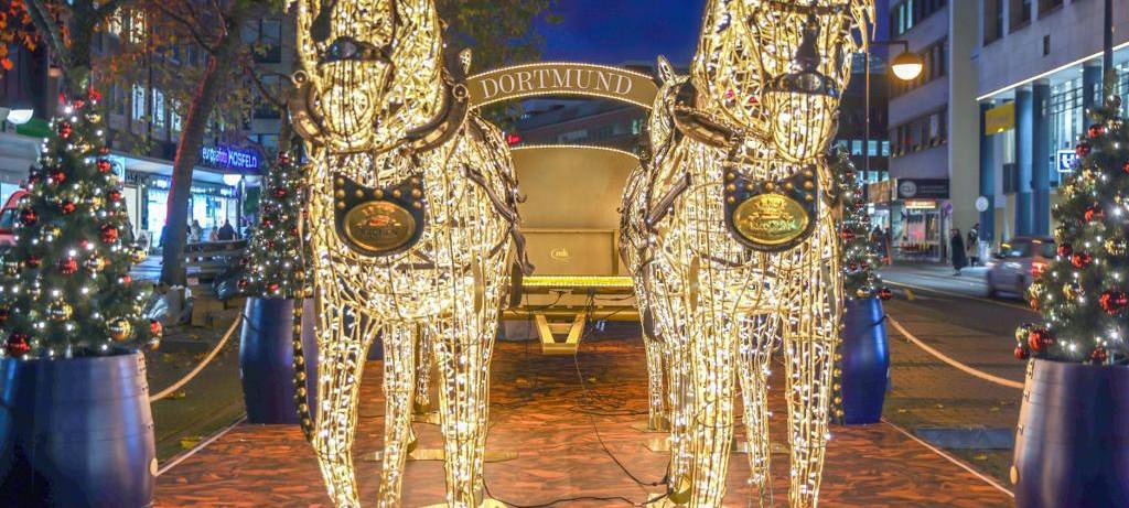 "Pomp im Pott"auf dem Weihnachtsmarkt