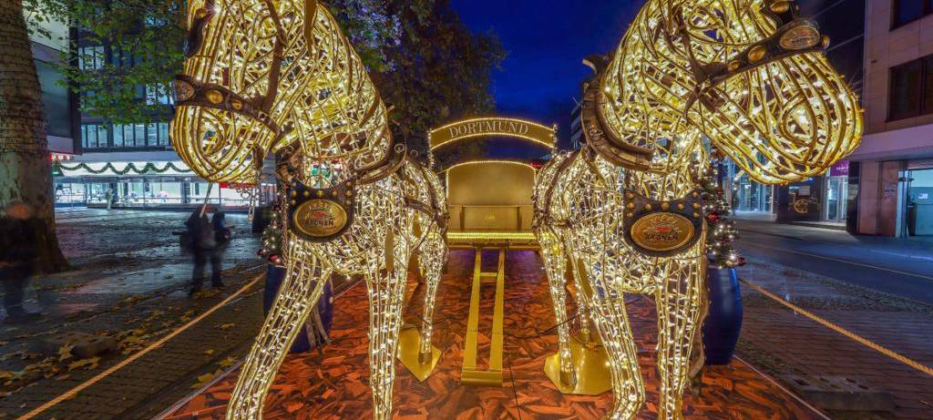 "Pomp im Pott"auf dem Weihnachtsmarkt