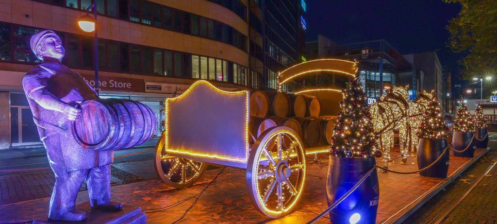 "Pomp im Pott"auf dem Weihnachtsmarkt