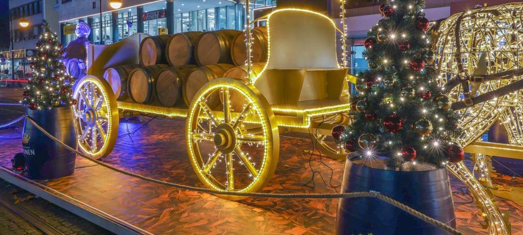 "Pomp im Pott"auf dem Weihnachtsmarkt