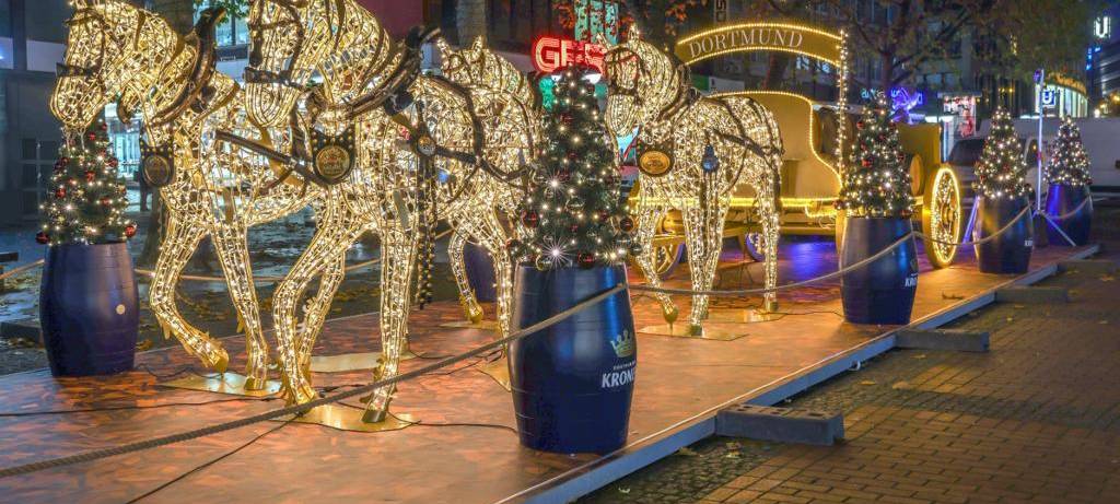 "Pomp im Pott"auf dem Weihnachtsmarkt