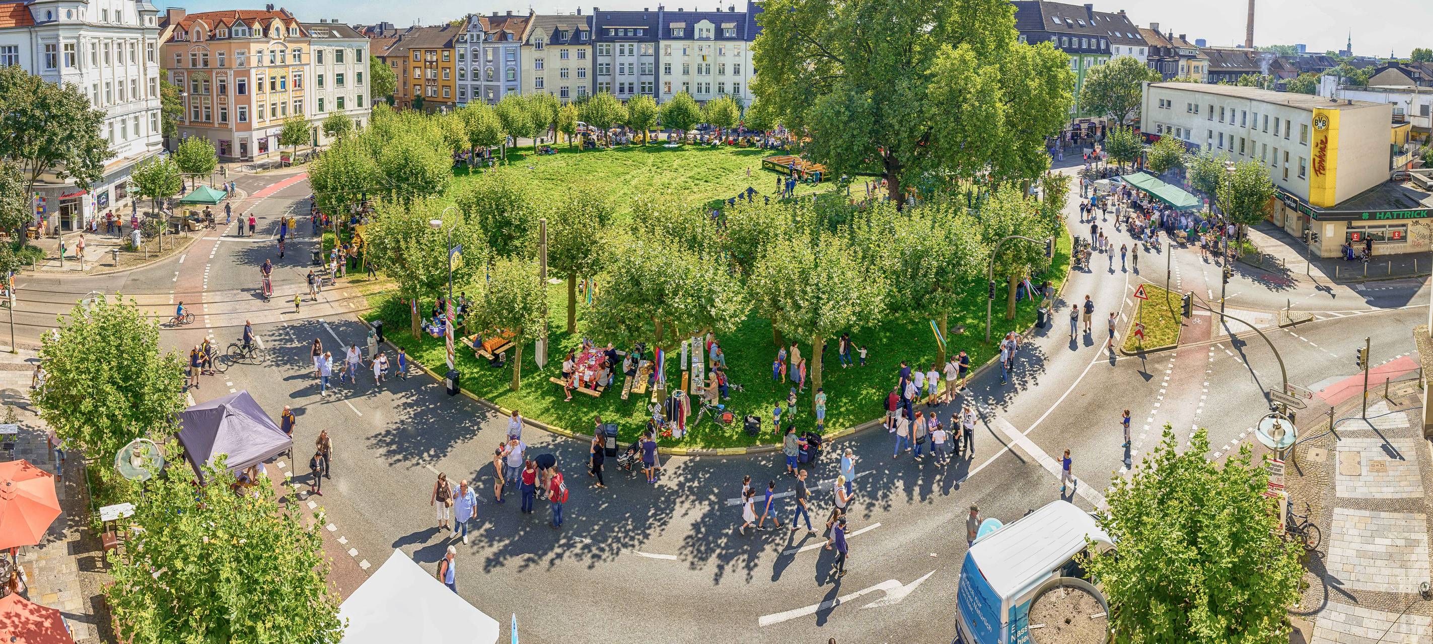 Vorbereitung für Volkszählung in Dortmund