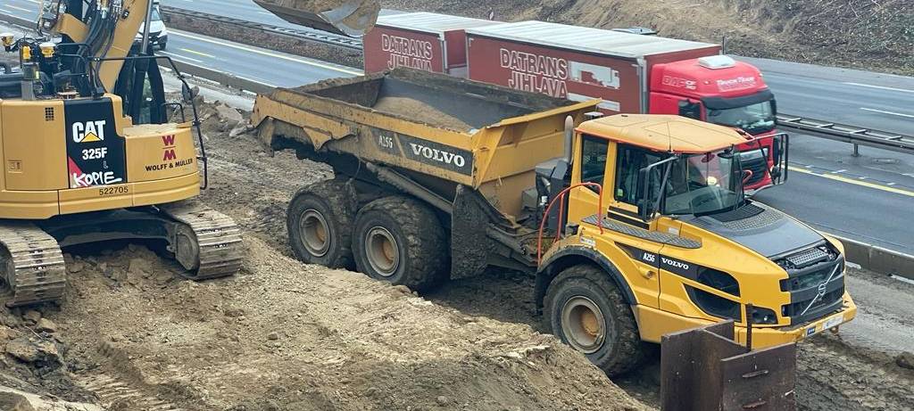 Bauarbeiten auf B1 Dortmund-Unna