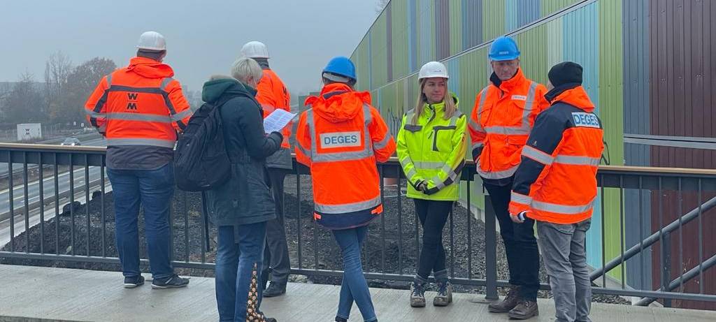 Baubetrieb informiert über Ausbau der B1 zur A40 in Dortmund