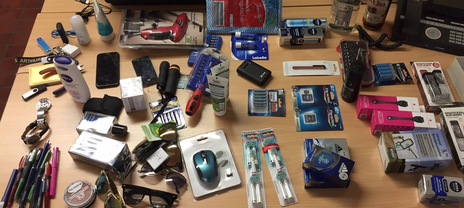 Diebesgut sichergestellt