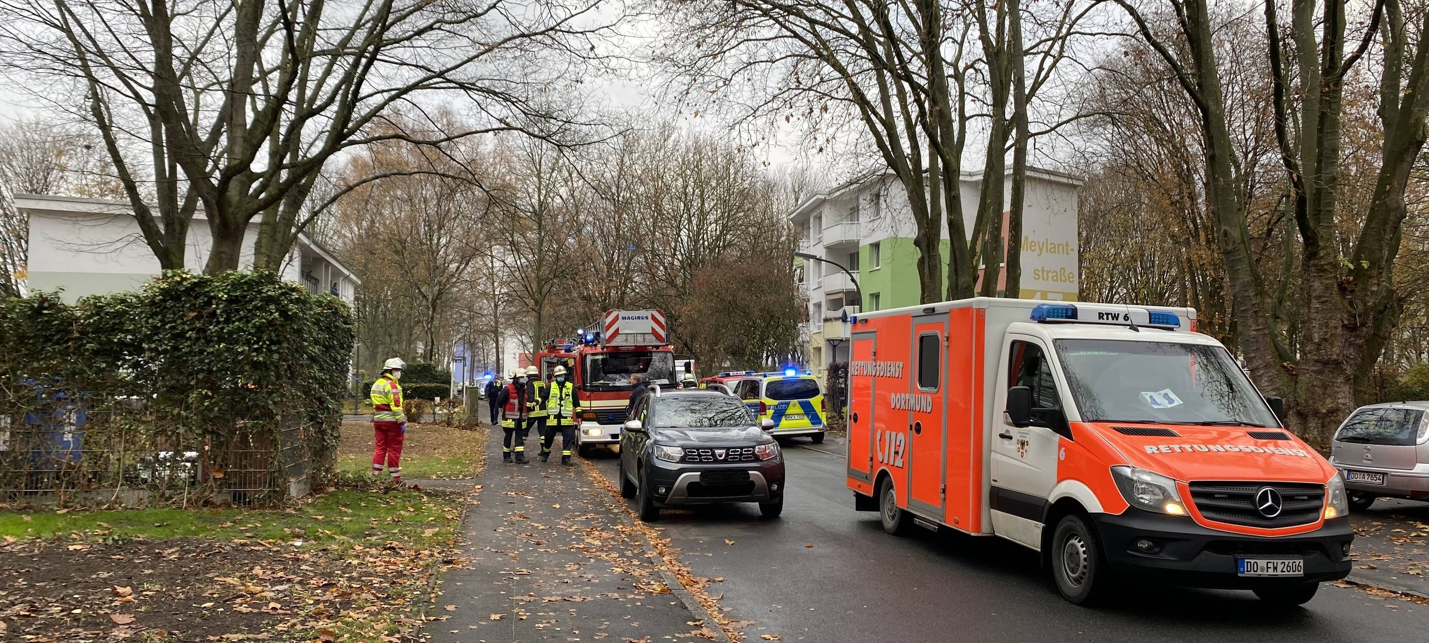 Dortmund: Mensch stirbt bei Wohnungsbrand
