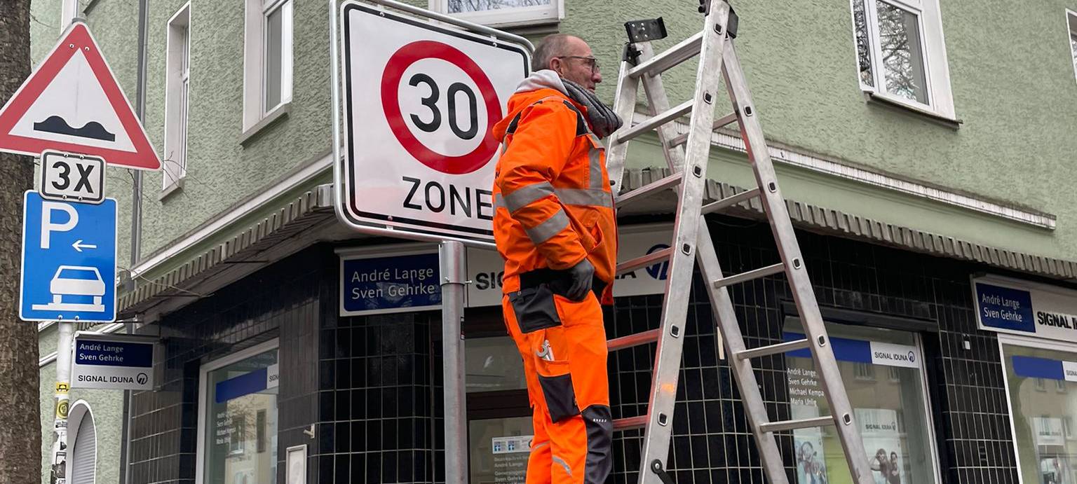 Radstraße im Dortmunder Kreuzviertel weiterhin bei den Anwohnern umstritten