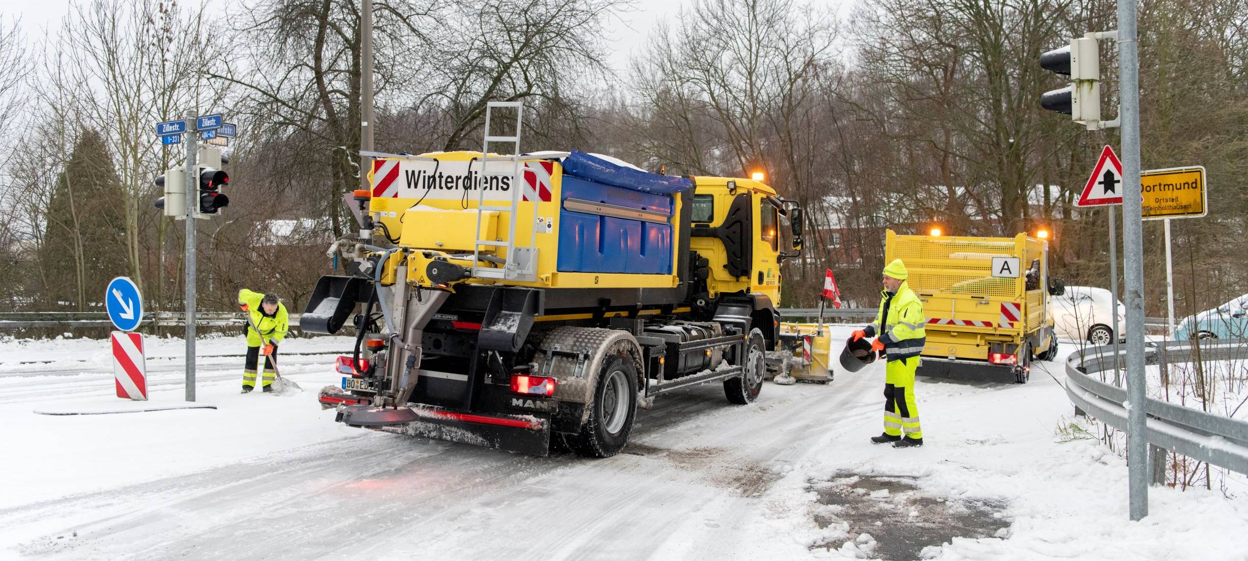 Dortmund: EDG erinnert an Streupflicht