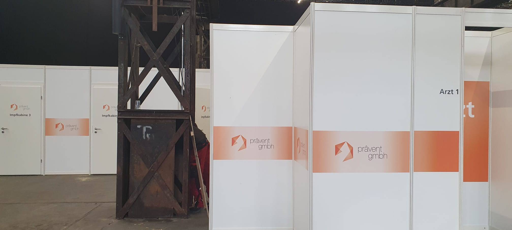 Impfzentrum auf Phönix-West in Dortmund Hörde öffnet wieder