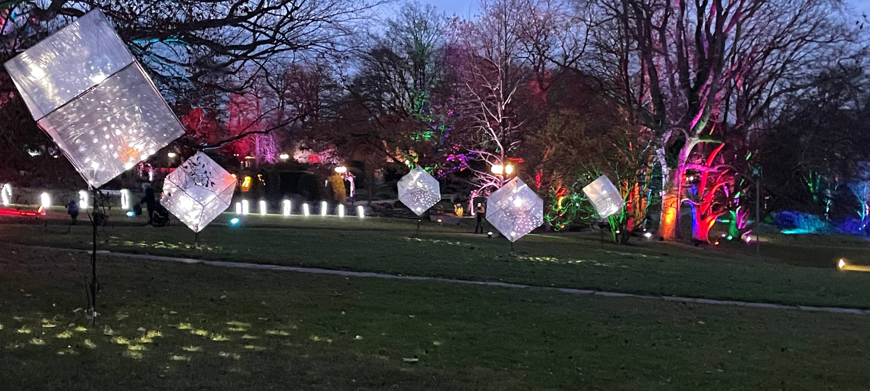 Winterleuchten beginnt im Dortmunder Westfalenpark