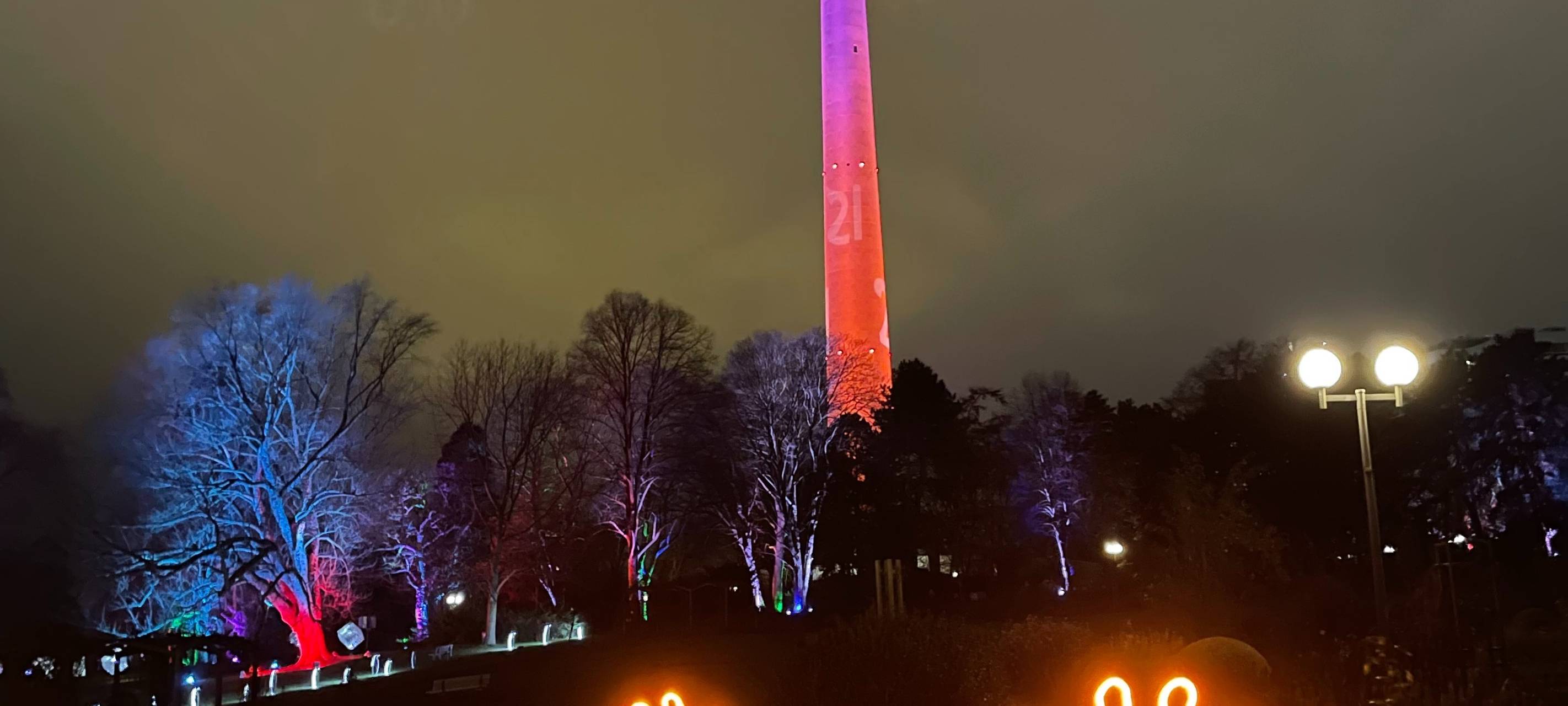 Winterleuchten beginnt im Dortmunder Westfalenpark
