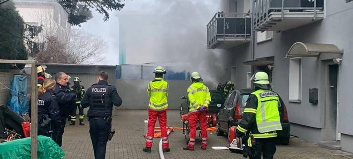 Großalarm nach Wohnungsbrand in Dortmund-Mengede