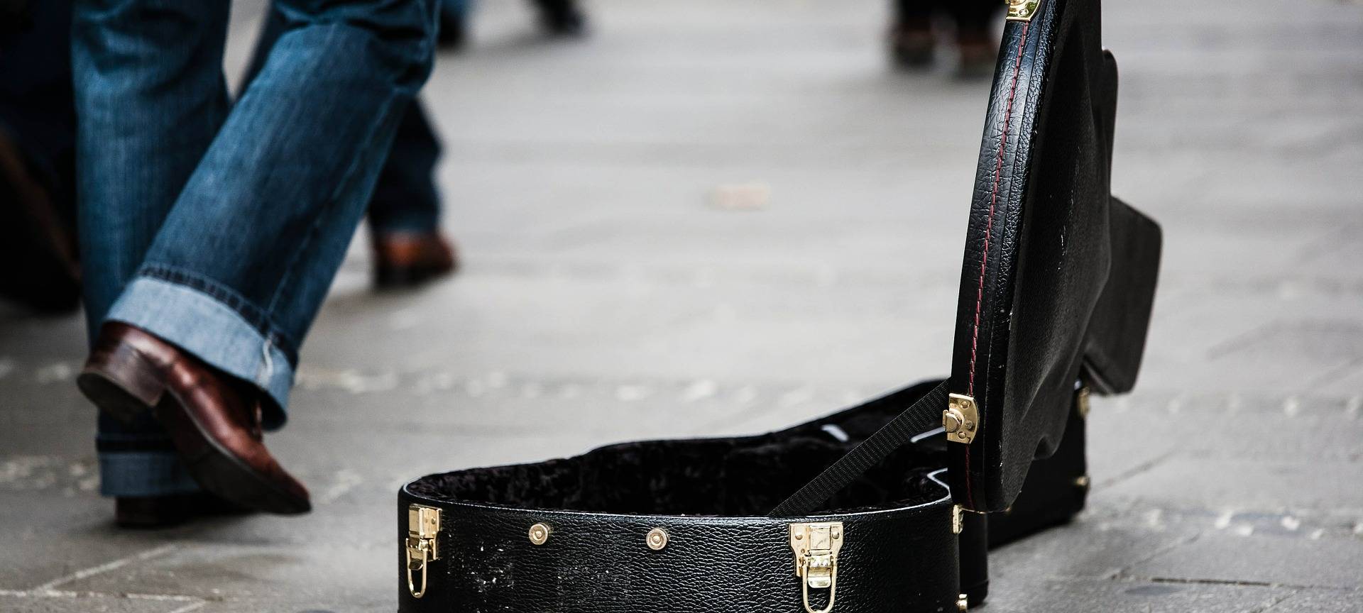 Straßenmusiker halten sich an Regeln