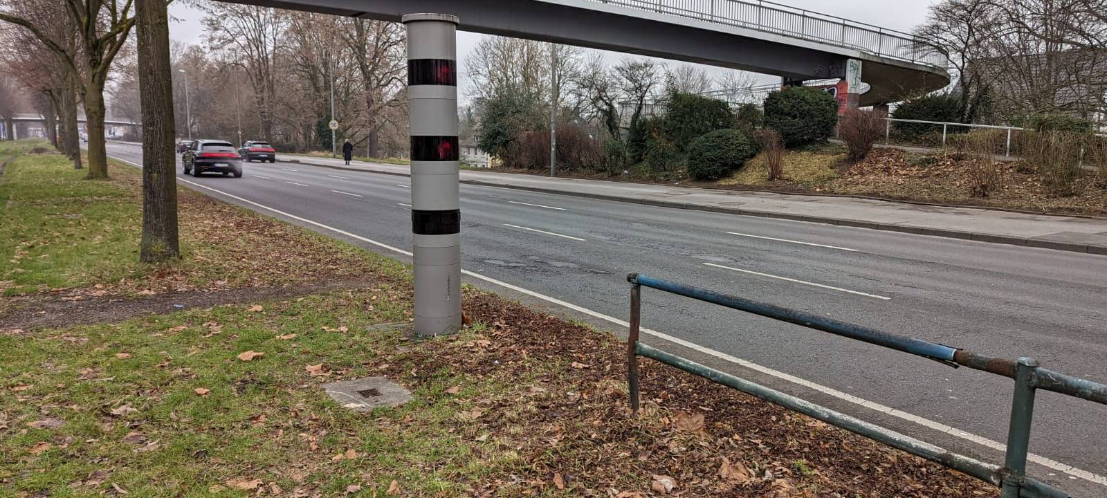 Blitzer: B1 Richtung City Haltestelle Lübkestraße