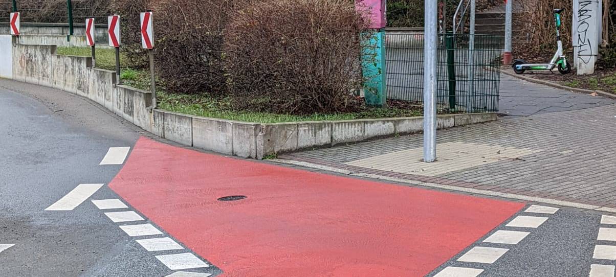 Dortmund-Hörde: Verwirrender Weg für Radfahrer