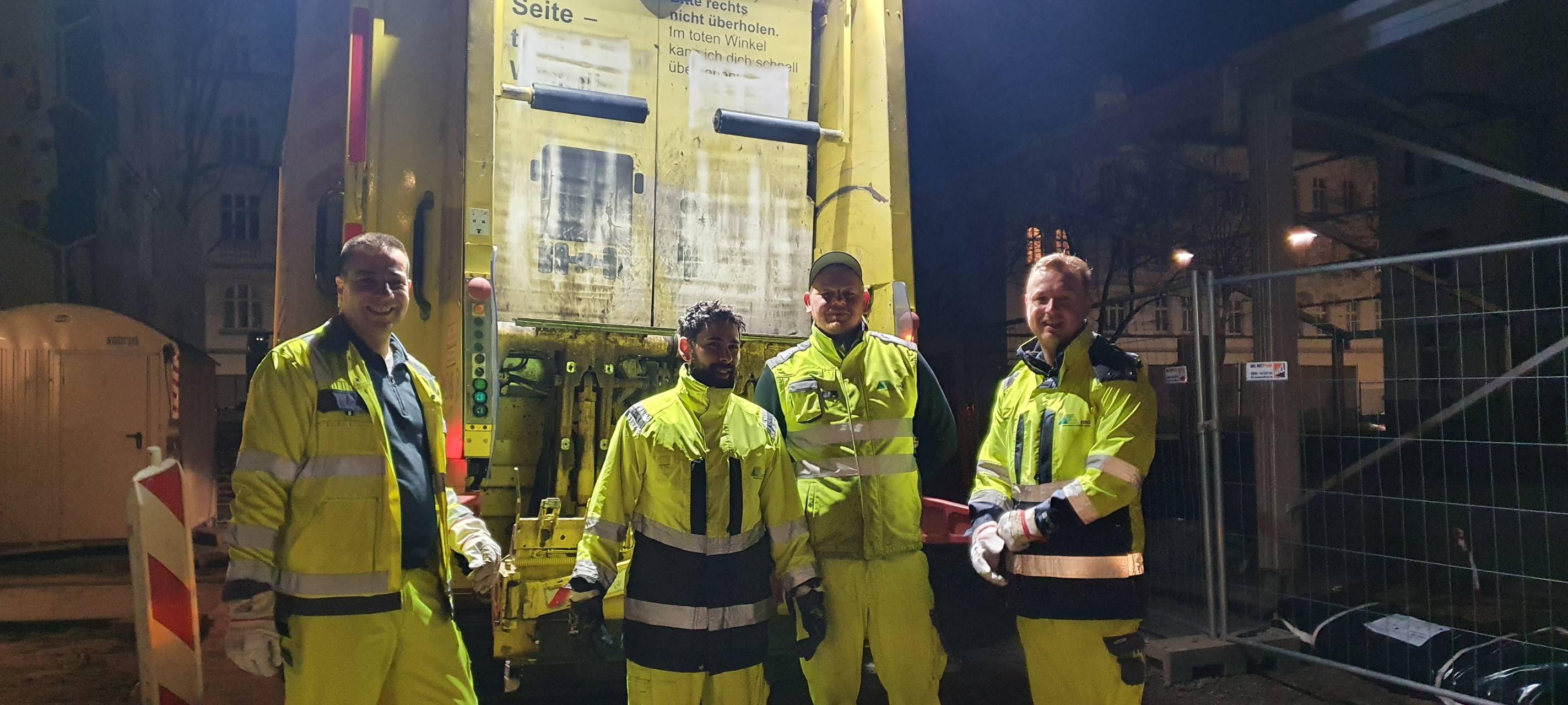 Helden der Frühschicht: Die Mitarbeiter der Müllabfuhr