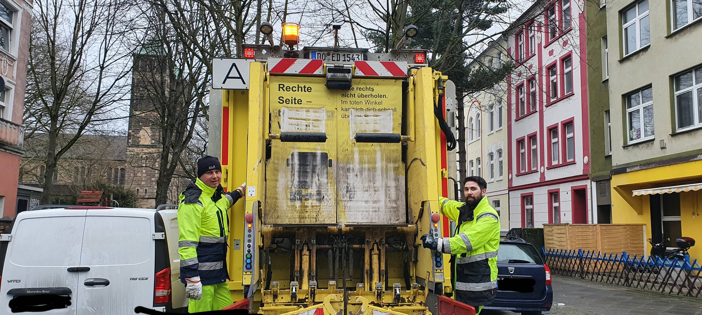 Helden der Frühschicht: Die Mitarbeiter der Müllabfuhr