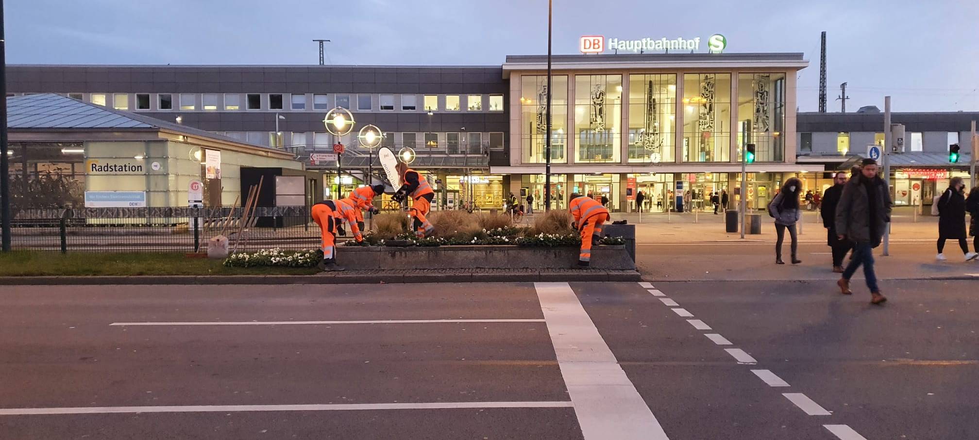 Helden der Frühschicht: Dortmunder Grünflächenamt