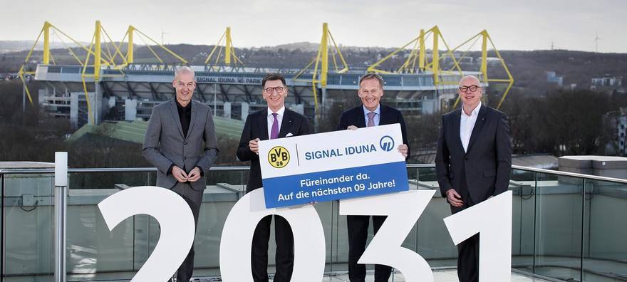 BVB verlängert Sponsoren-Vertrag langfristig